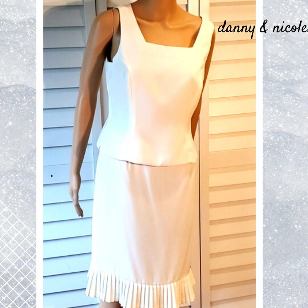 Two-piece Sleeveless Danny & Nicole Dress SUIT perfect for a wedding - Picture 12 of 12